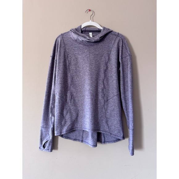 Lululemon Womens Ready to Rulu Hoodie Pullover Size Medium Heathered Mulberry - Picture 1 of 13